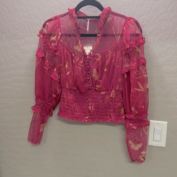 FREE People Time For Shine Mesh Top - Picture 6 of 13
